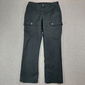 Duluth 40 Grit Flex Twill Slim Fit Cargo Pants Mens 34x32* (34x30) Navy